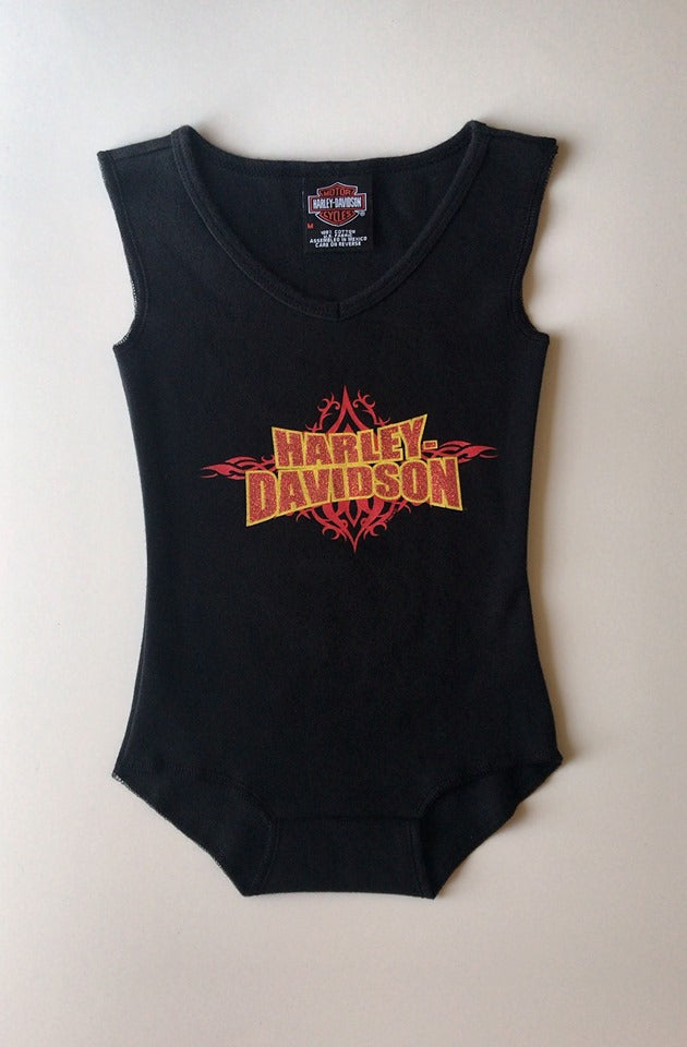 Harley Davidson V-neck Leotard - 18/24M